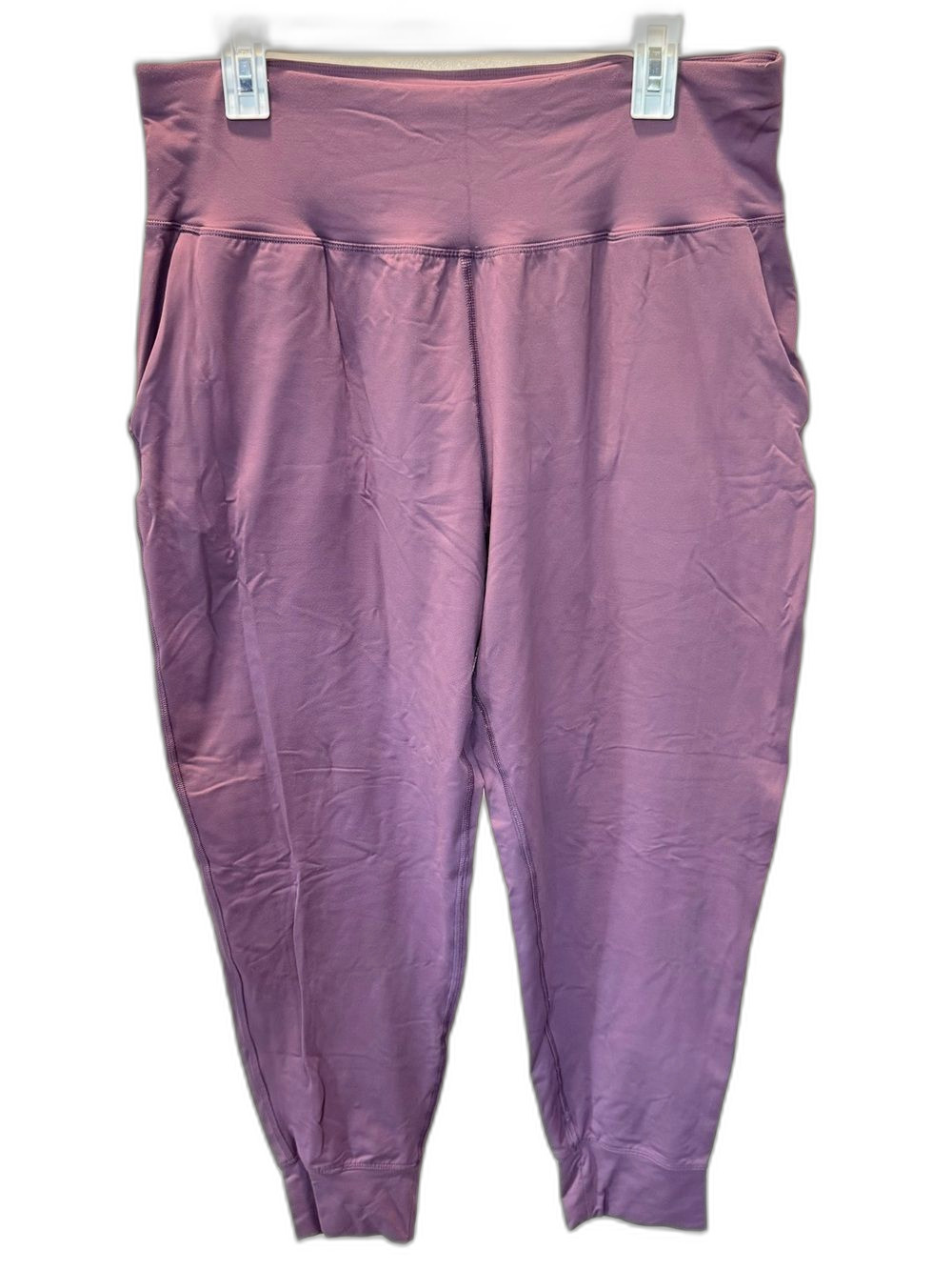 Under Armour Mauve Purple High-Waist Joggers XL Fitted